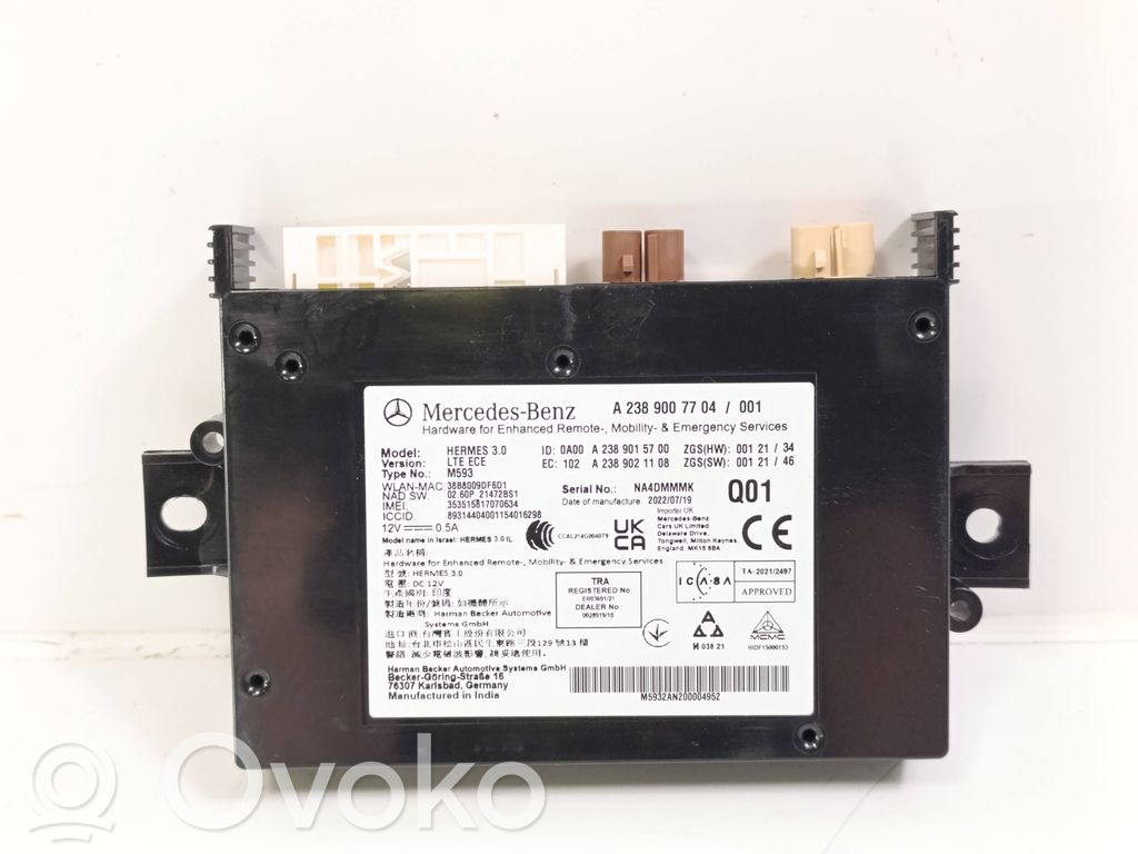 Autres unités de commande / modules   A2389007704,A2389015700,A2389021108