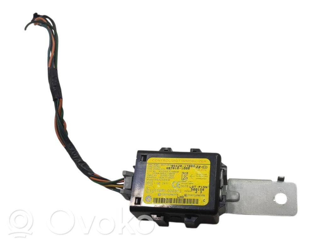 KIA Picanto Unité de commande dispositif d'immobilisation 