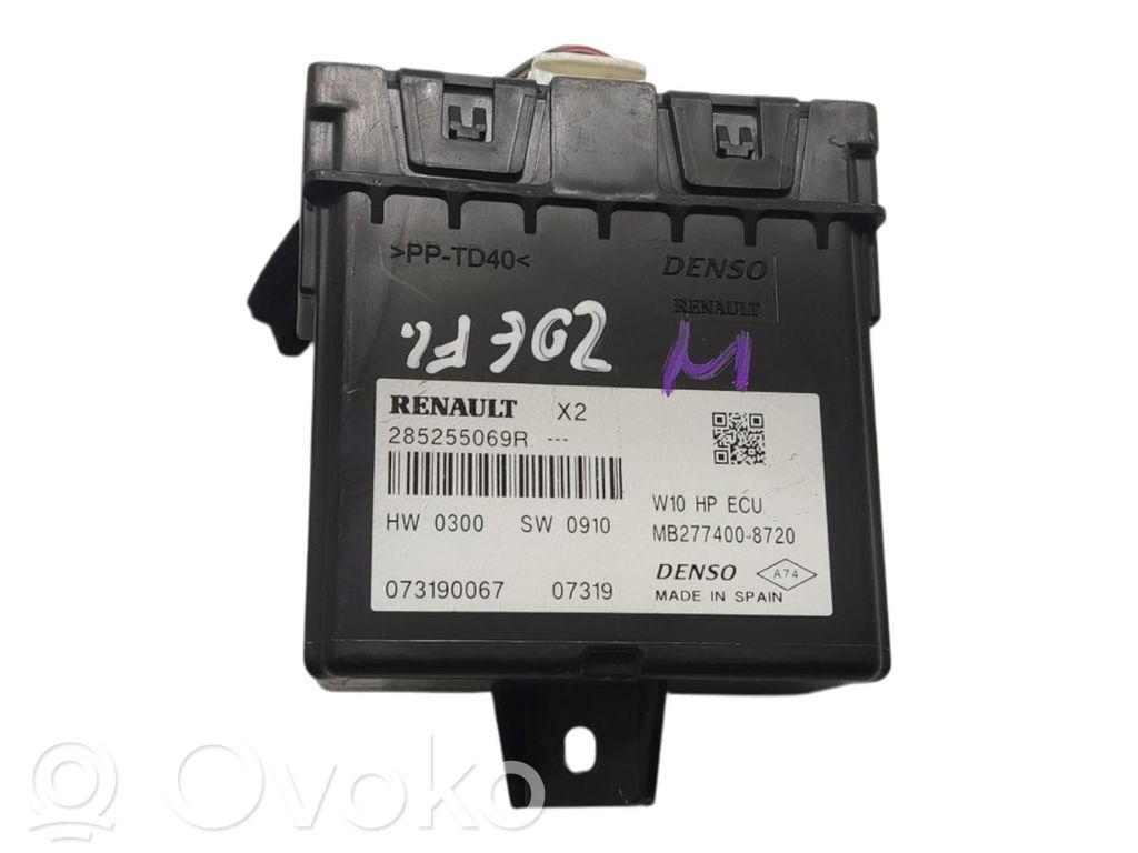 Renault Zoe Air conditioner control unit module 