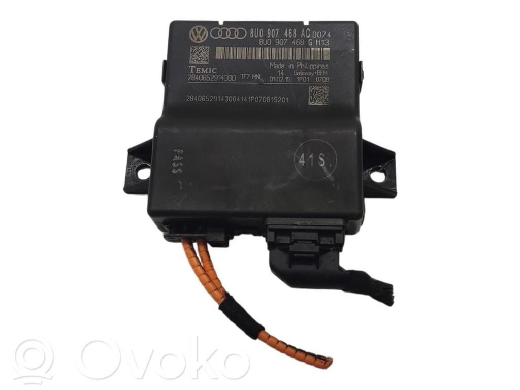 Audi A1 Gateway control module 