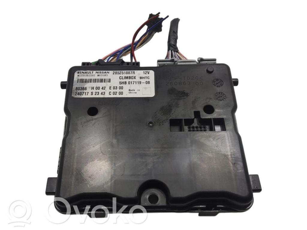 Renault Captur II Module unité de contrôle climatisation 