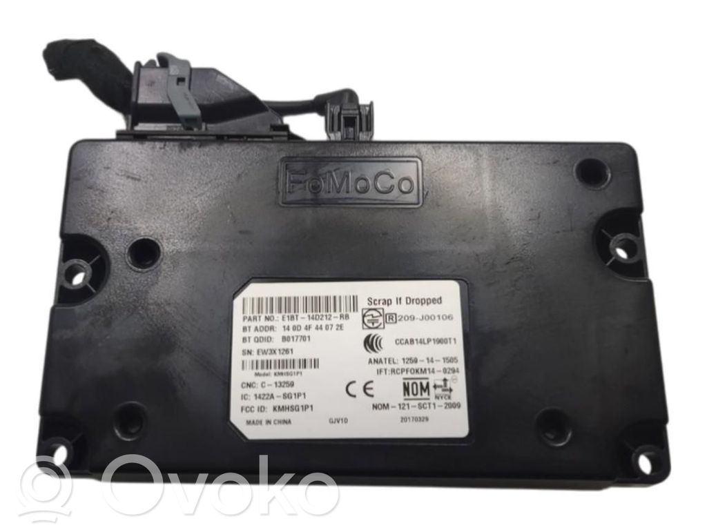 Ford Ecosport Bluetooth control unit module 