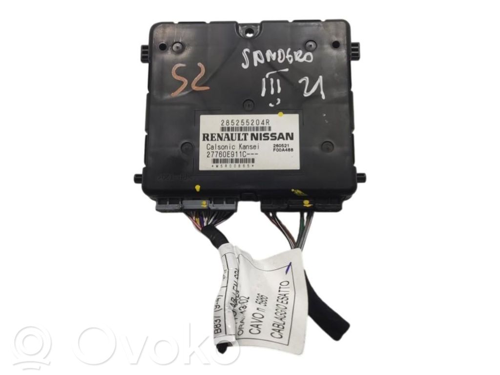 Dacia Sandero III Air conditioner control unit module 