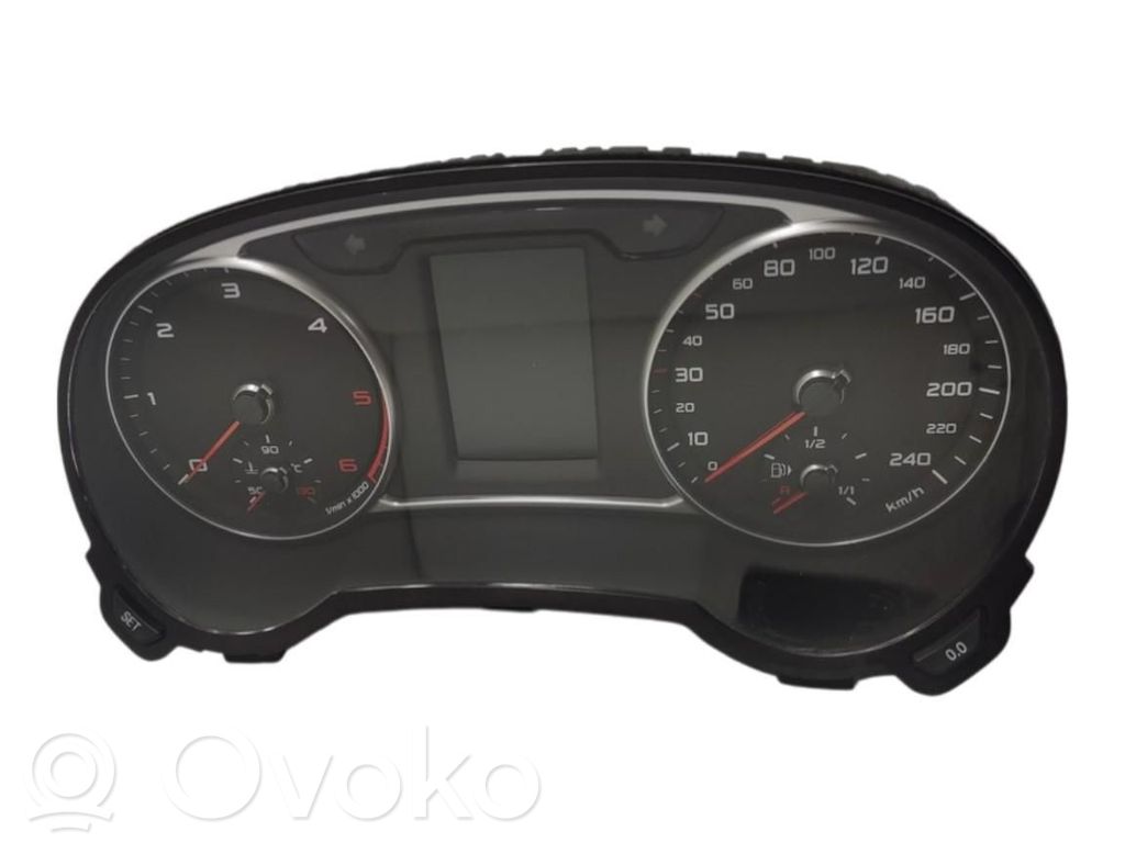 Audi A1 Speedometer (instrument cluster) 