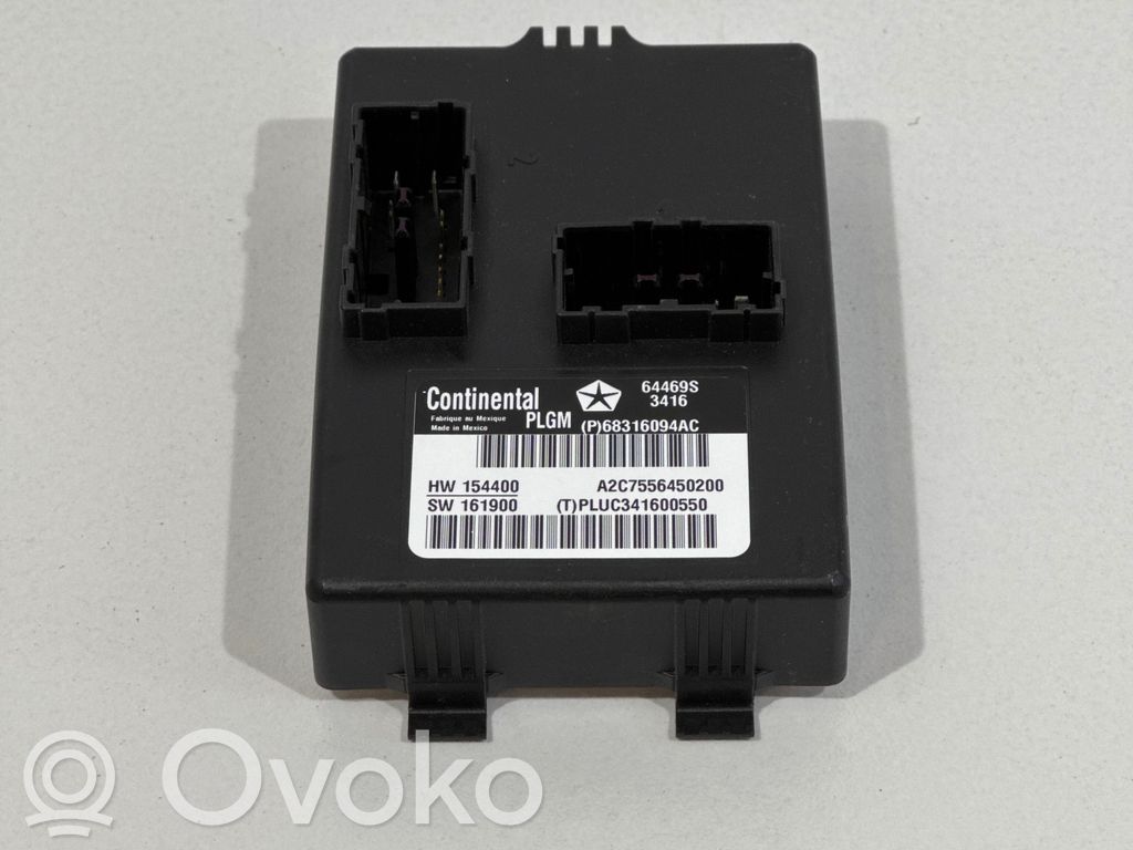Tailgate/trunk control unit/module   68316094AC,154400,PLUC341600550,A2C7556450200