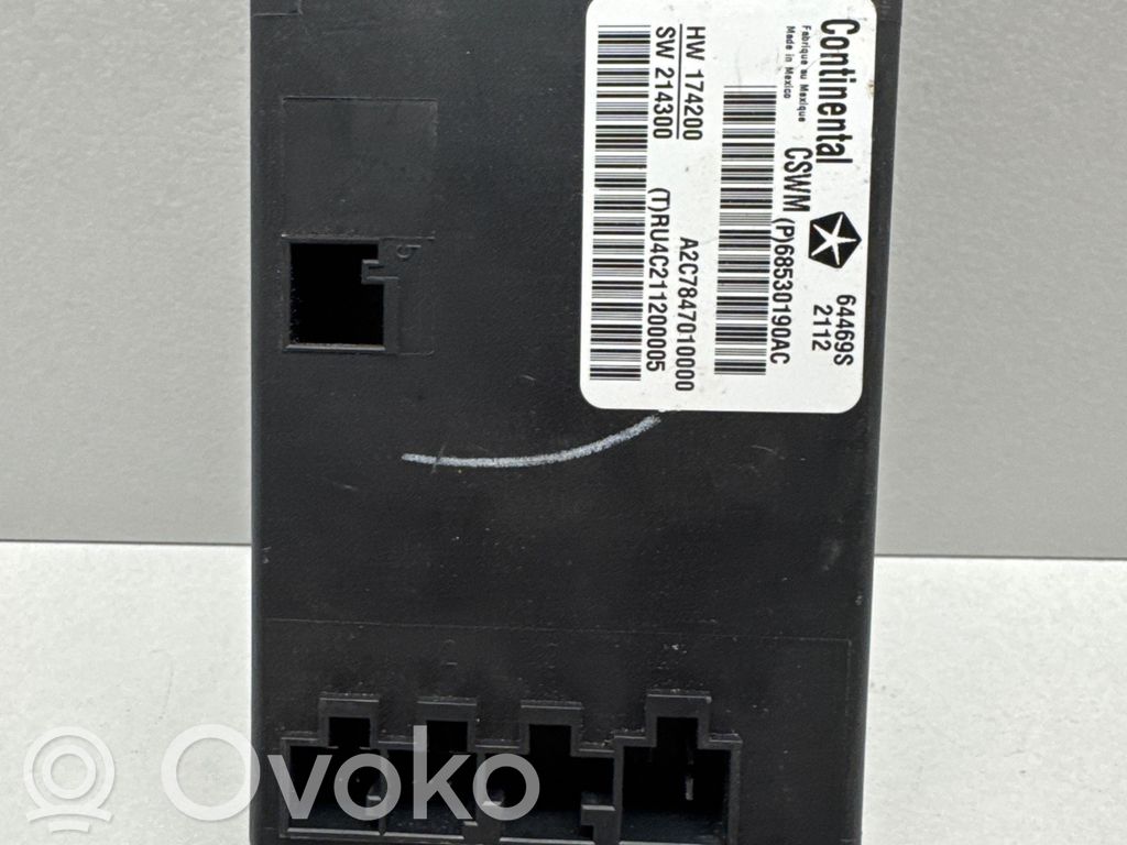 Unité de commande / module de hayon   68530190AC,A2C7847010000,RU4C211200005