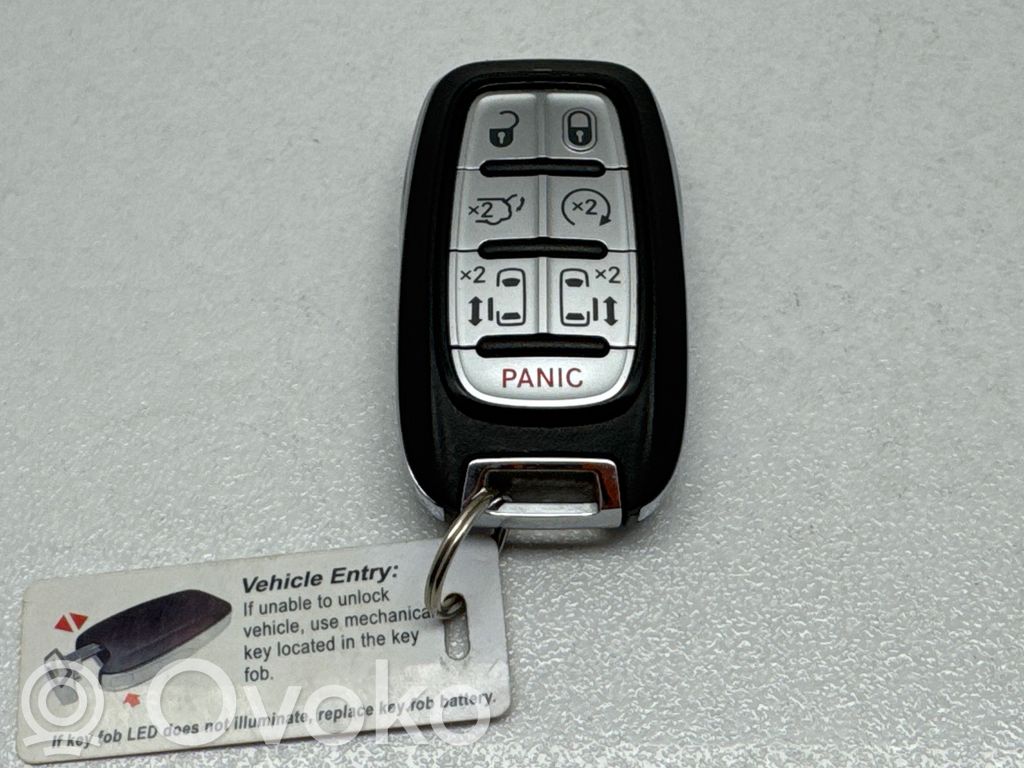 Ignition key/card   68217832AC,E51833E1