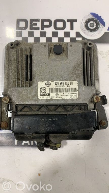 Engine control unit/module ECU   03G906021LN,0281013282,BXE