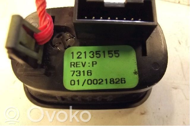 Chevrolet Corvette Fog light switch 