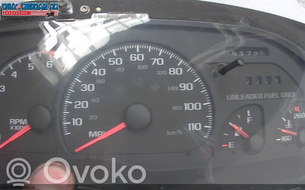 Chevrolet Camaro Speedometer (instrument cluster) 