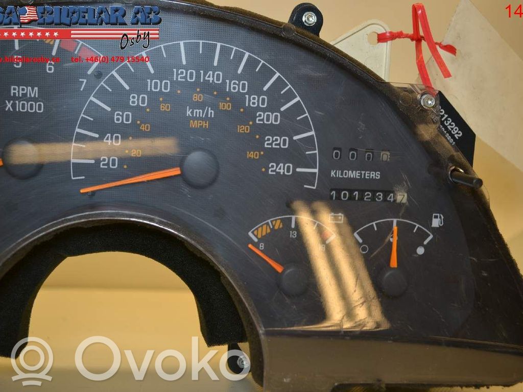 Speedometer (instrument cluster)   25703096