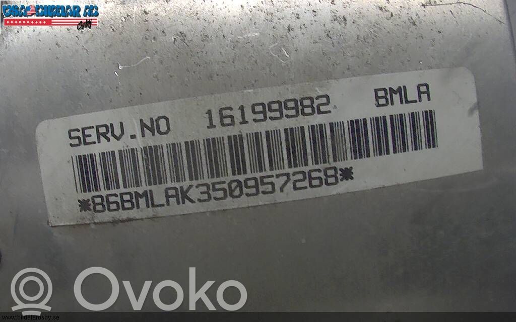 Sterownik / moduł wtrysku   16199982,59003619