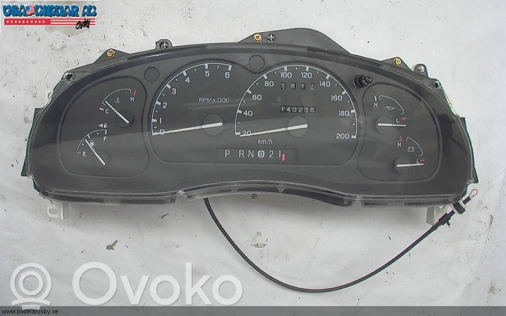 Ford Explorer Speedometer (instrument cluster) 