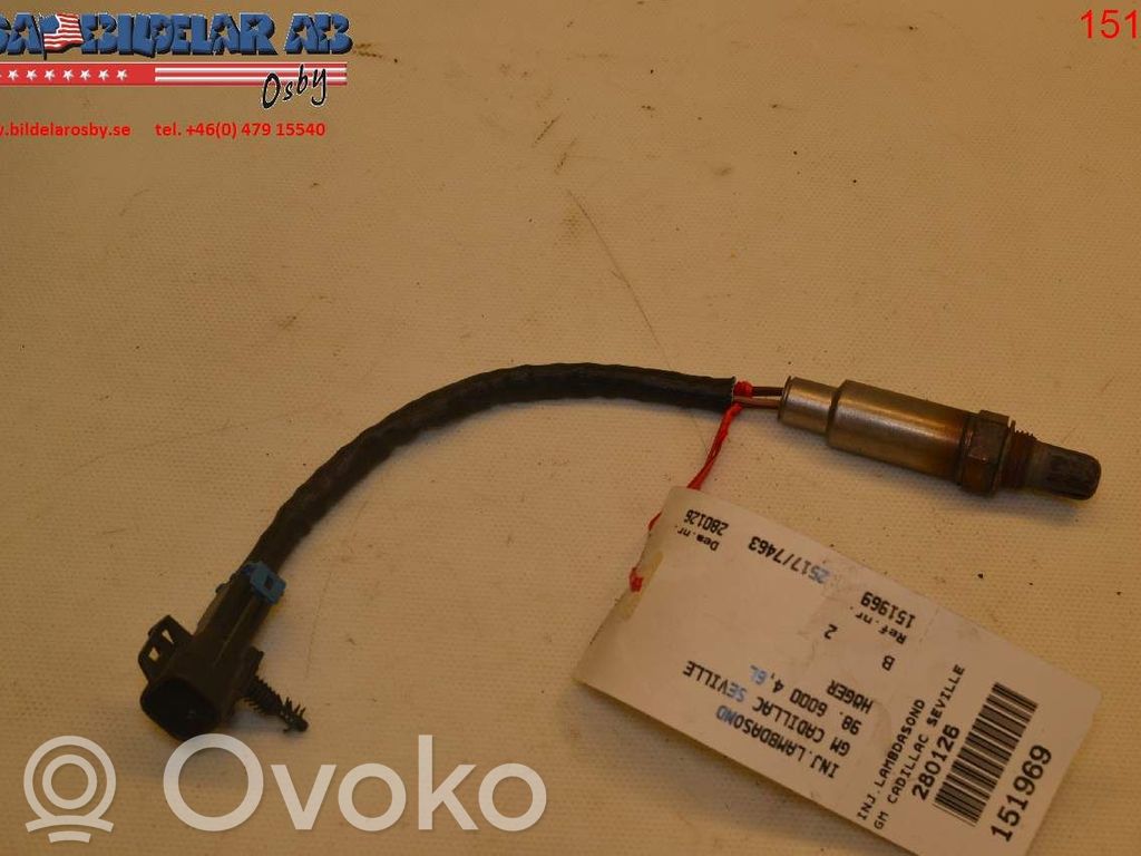Lambda probe sensor