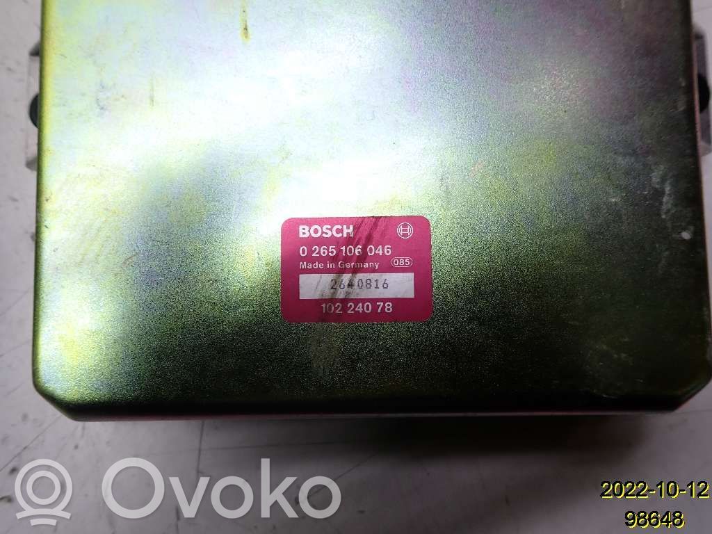 ABS control unit/module   59106047,0265106046