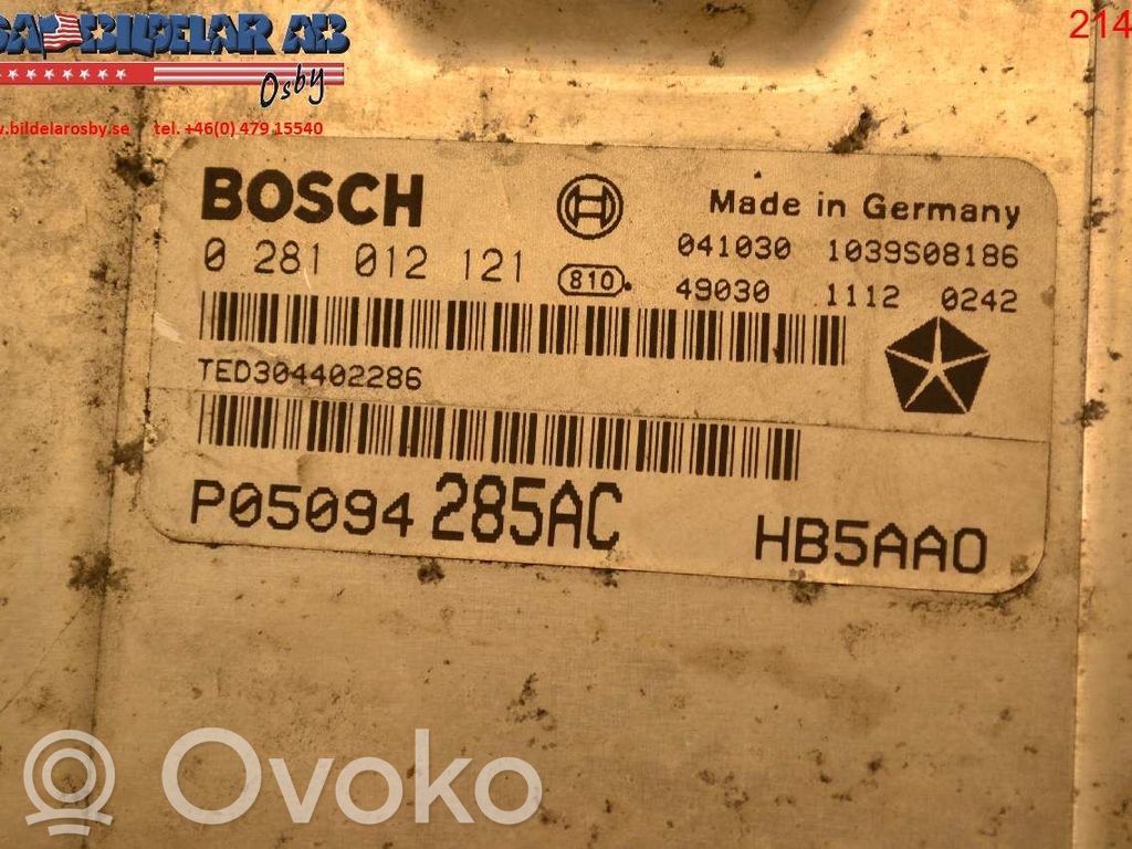 Chrysler Voyager Injection control unit/module 