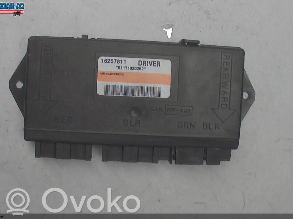 Chevrolet Corvette Other control units/modules 
