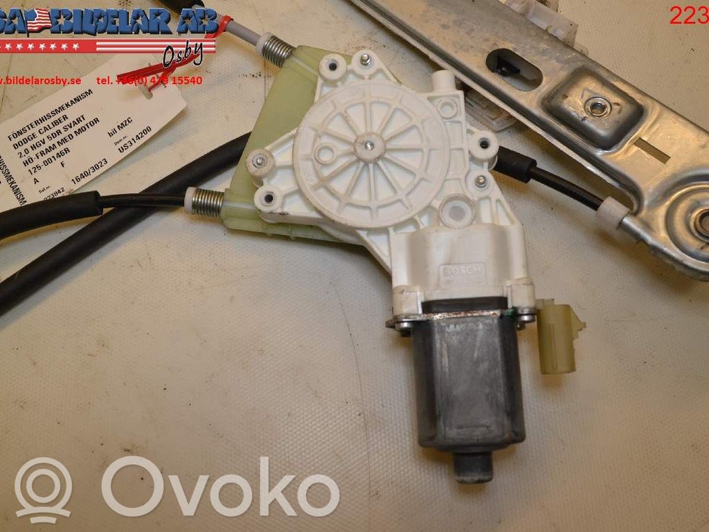Dodge Caliber Front door window regulator with motor 