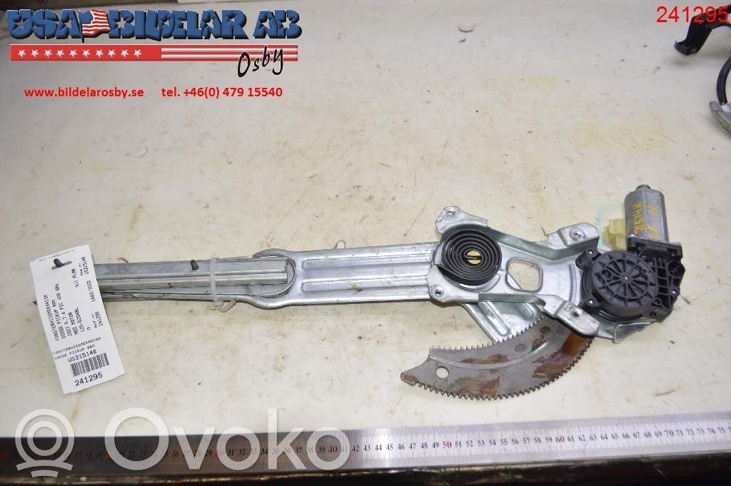 Dodge RAM Front door window regulator with motor 
