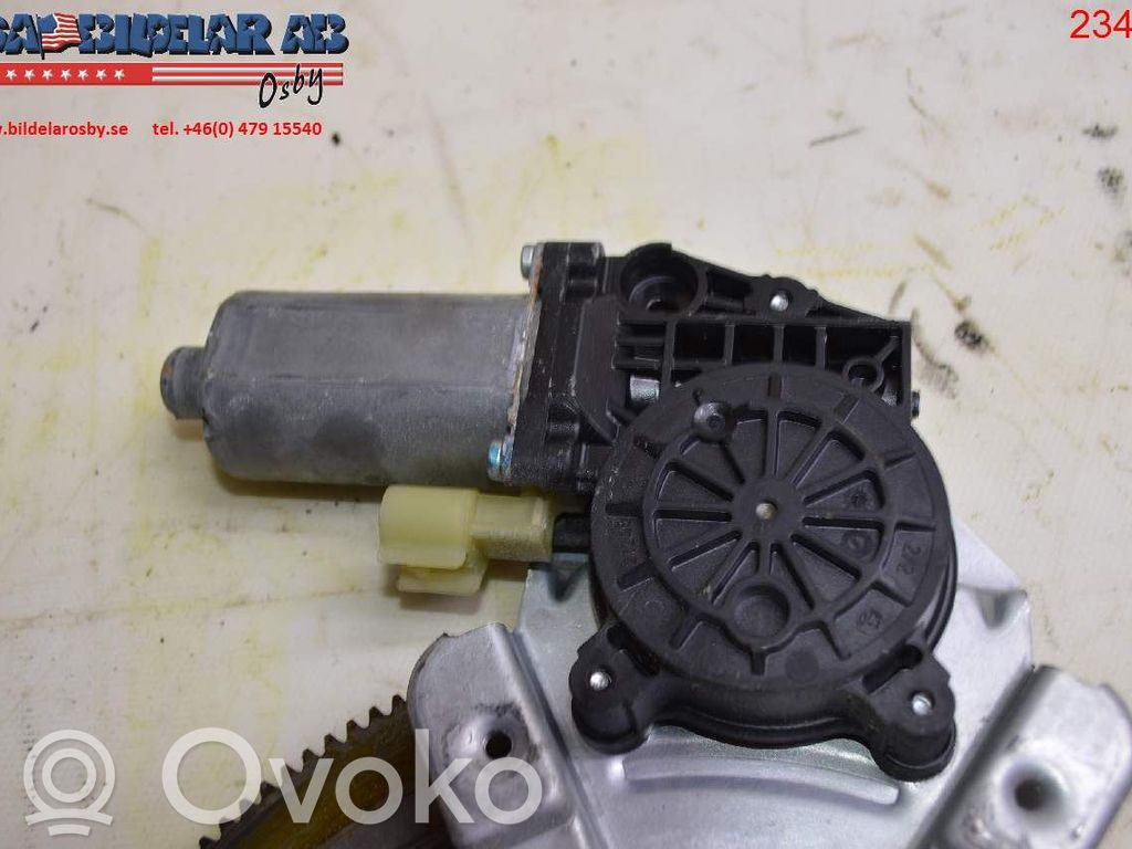 Front door window regulator with motor   12502048L