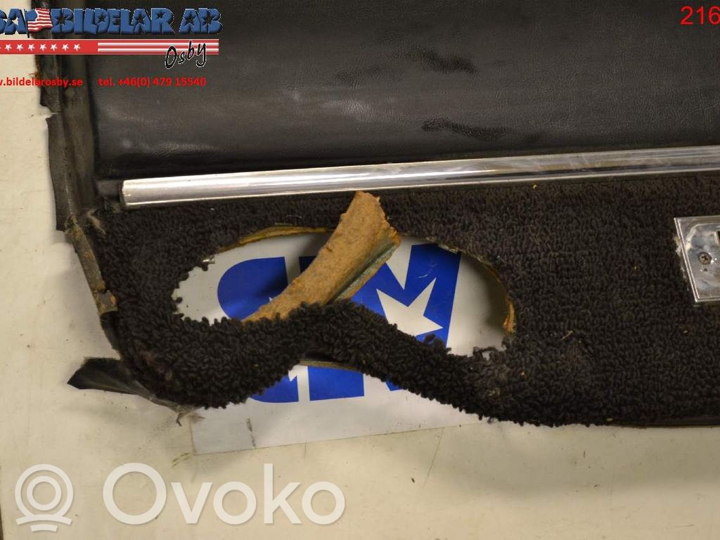 Front door card panel trim