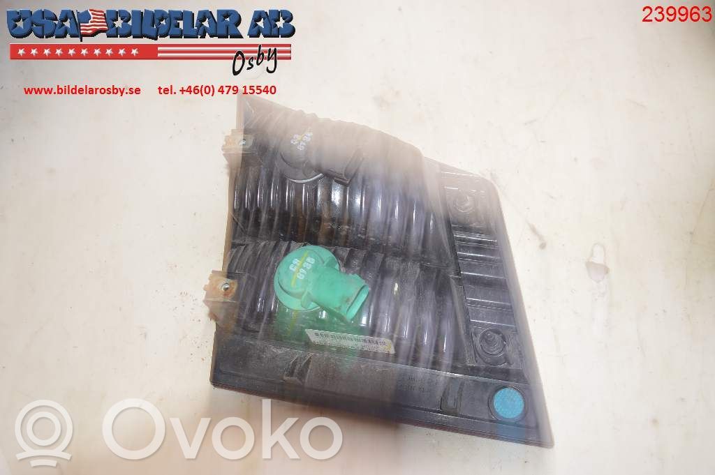 Tailgate rear/tail lights   16602666R
