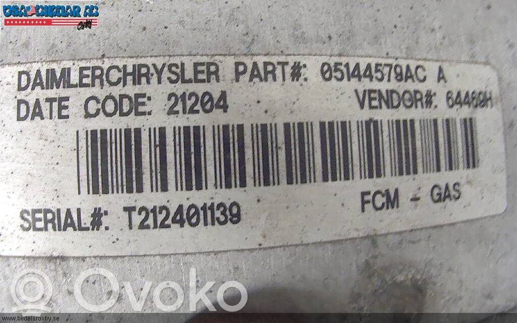Chrysler Voyager Module de contrôle carrosserie centrale 