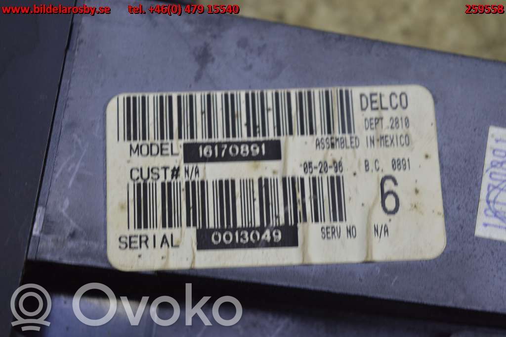 Climate control unit   65500602,16170891