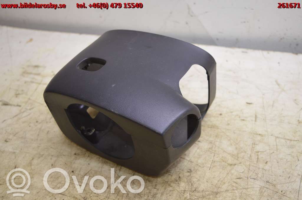 Steering wheel column trim