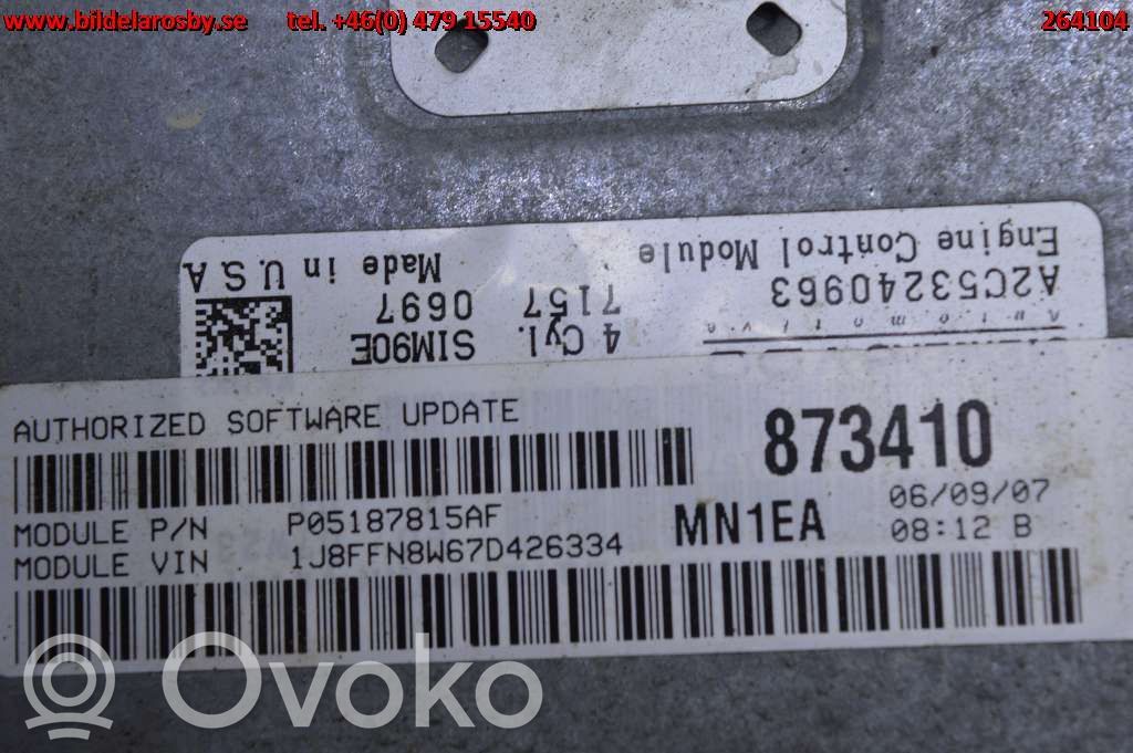 Jeep Patriot Įpurškimo valdymo blokas 