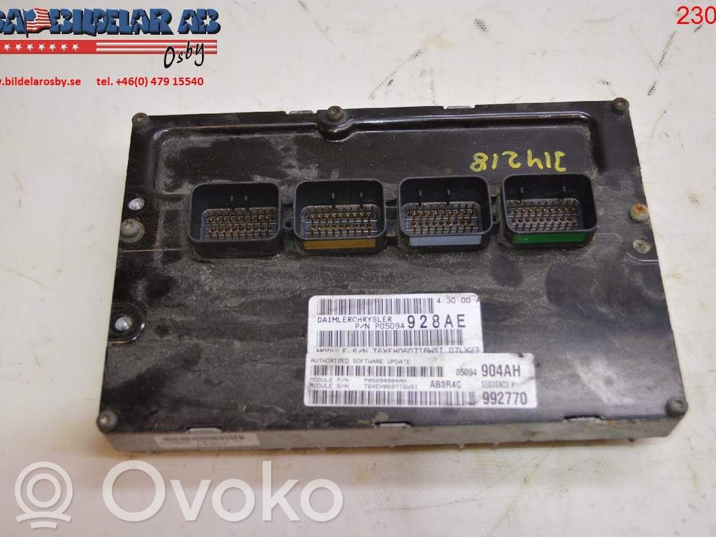 Chrysler 300 - 300C Injection control unit/module 