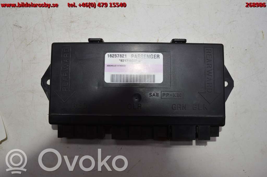 Chevrolet Corvette Door control unit/module 