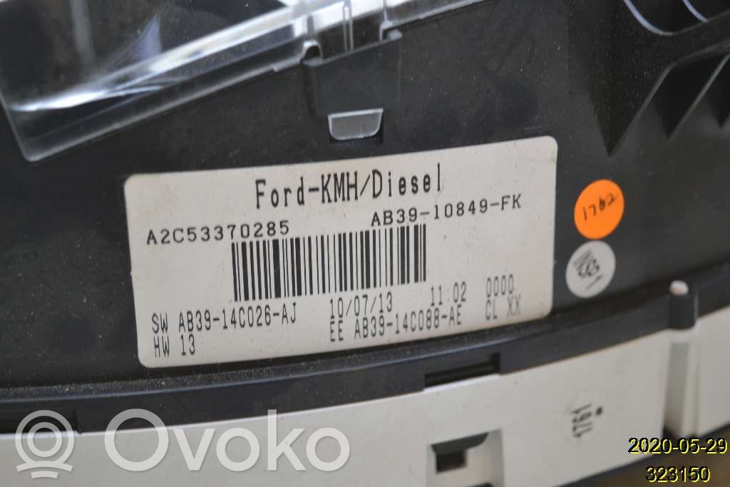 Speedometer (instrument cluster)   AB3910849FK