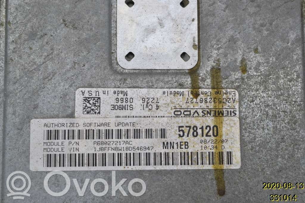 Jeep Patriot Įpurškimo valdymo blokas 