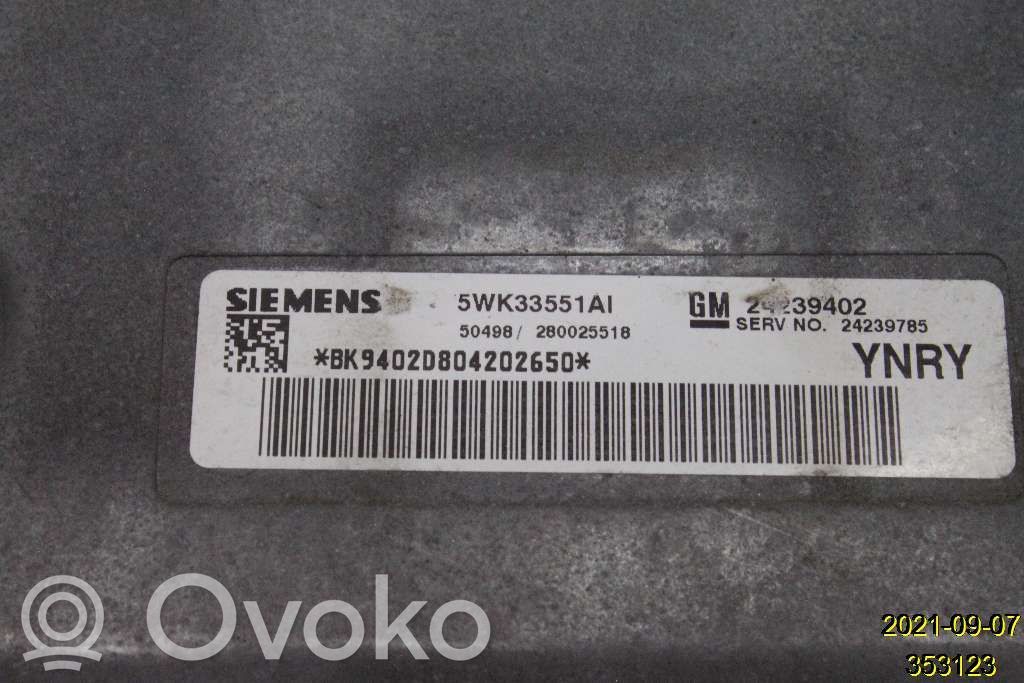 Gearbox control unit/module   24239785,59107237,24239785