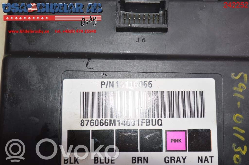 Chevrolet Tahoe Central body control module 