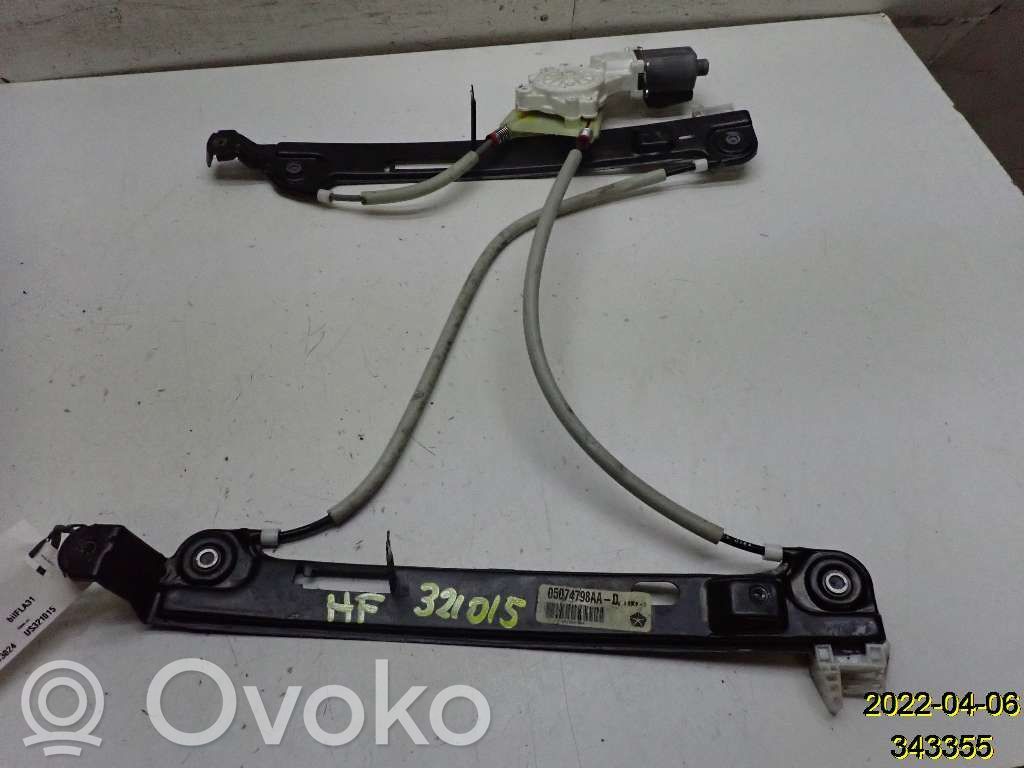 Dodge Caliber Front door window regulator with motor 