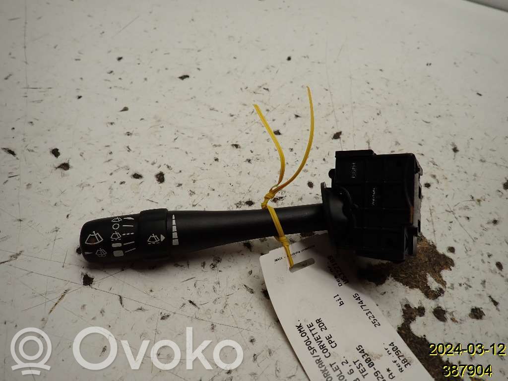 Chevrolet Corvette Wiper control stalk 