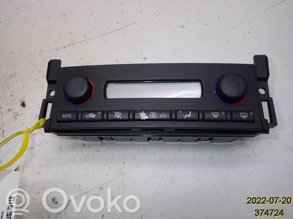 Chevrolet Corvette Climate control unit 