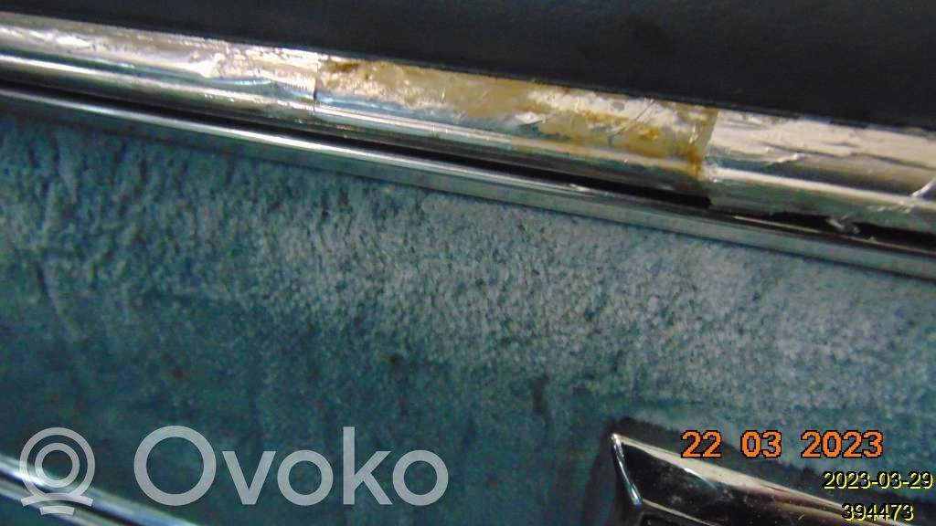 Front door card panel trim