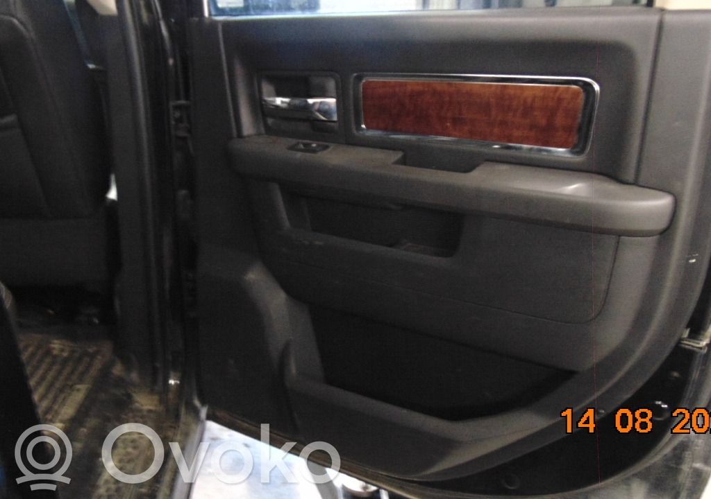 Front door card panel trim