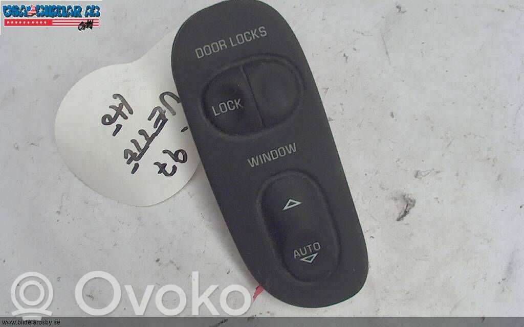 Chevrolet Corvette Electric window control switch 