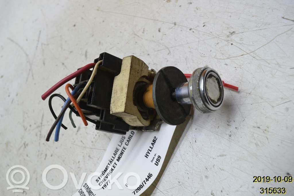 Chevrolet Monte Carlo Interruttore luci 