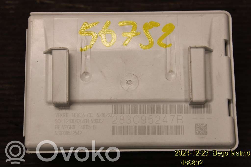 Other control units/modules   283C95247R