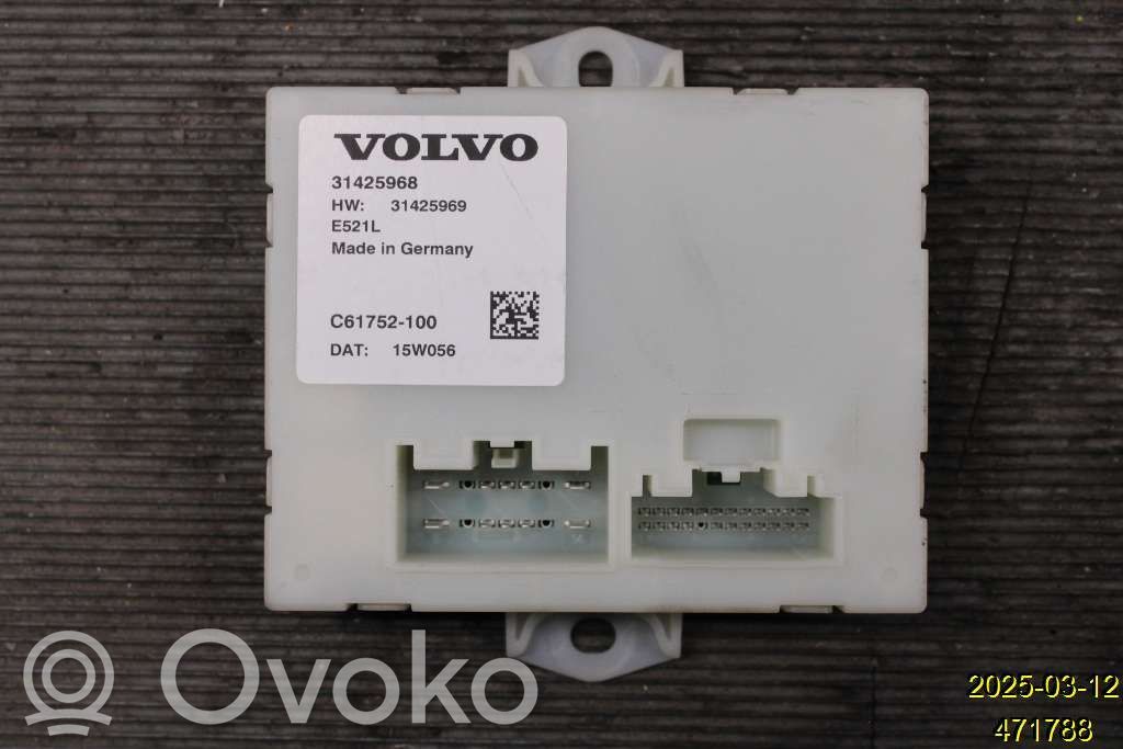 Autres unités de commande / modules   31415781,31425968