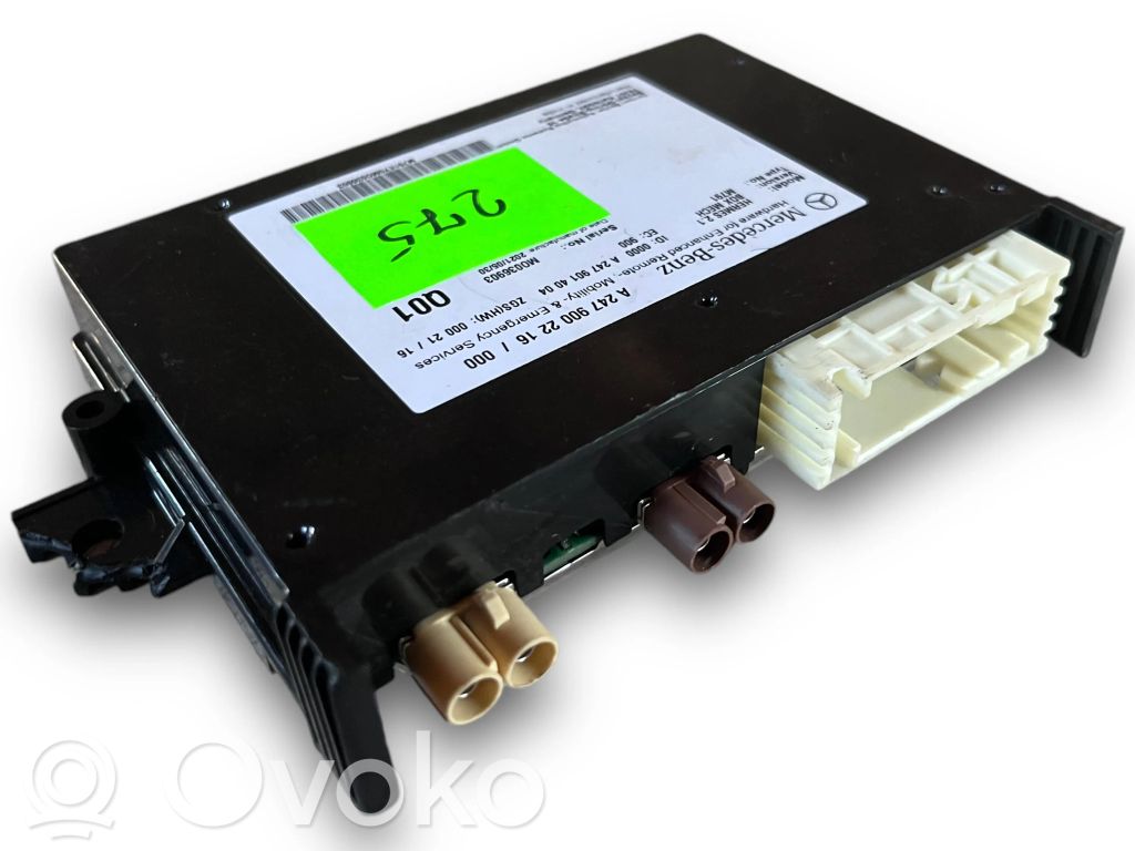 Mercedes-Benz B W247 Central body control module 