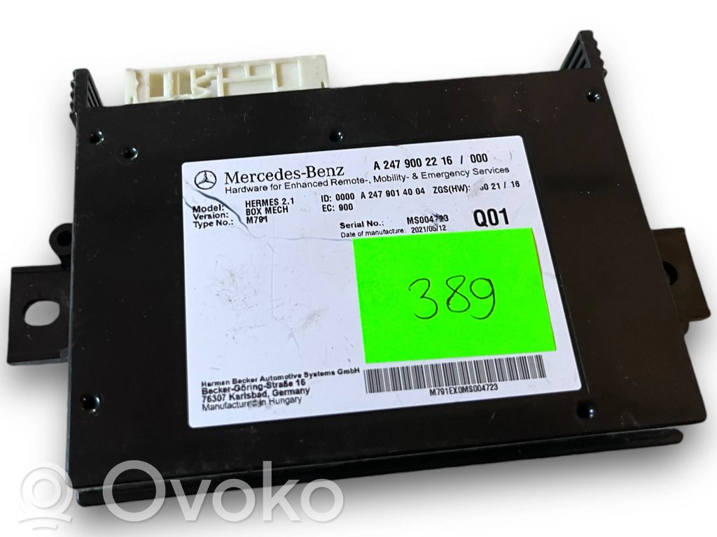 Mercedes-Benz GLB X247 Central body control module 