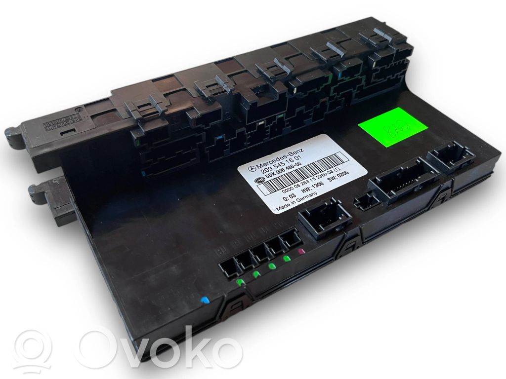 Mercedes-Benz CLK A209 C209 Central body control module 