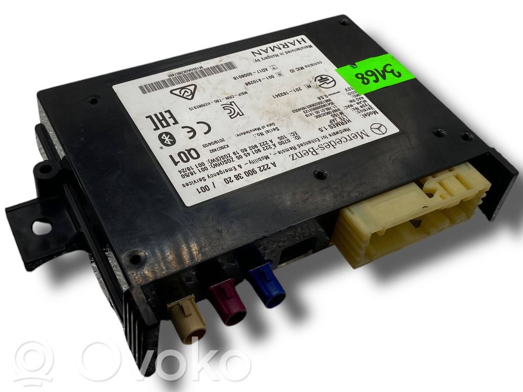Mercedes-Benz S W222 Modul de control caroserie central 