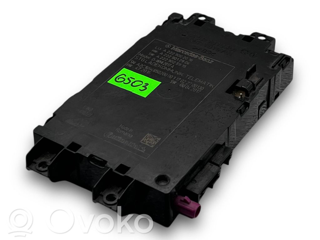 Mercedes-Benz S C217 Motora vadības bloka ECU 